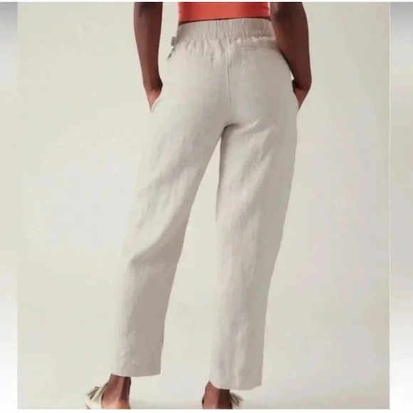 Athleta Voyager Linen Pant natural color - Picture 11 of 15